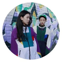 帅气个性带白框头像圆形情侣一对潮流好看白框圆形情侣头像