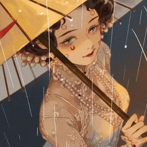 唯美动漫女生头像若人间有情那是开始也是尽头
