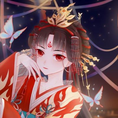 古风女子头像动漫,月中相思人太美了