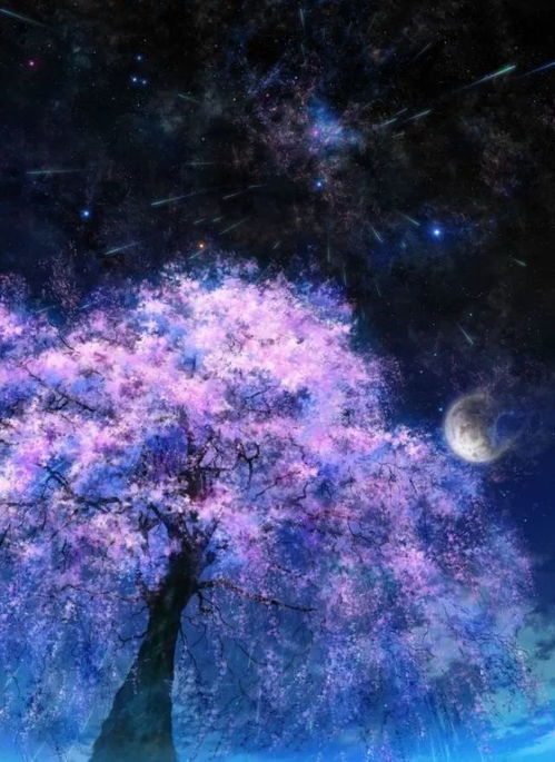 樱花少女头像背景图三人组