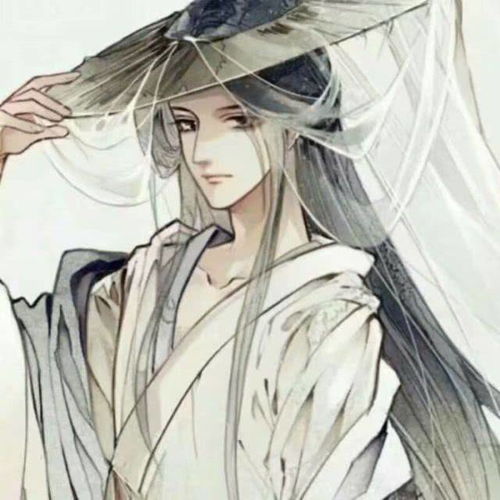 魏无羡古风头像,待彼岸花,花开时,我依然爱着你
