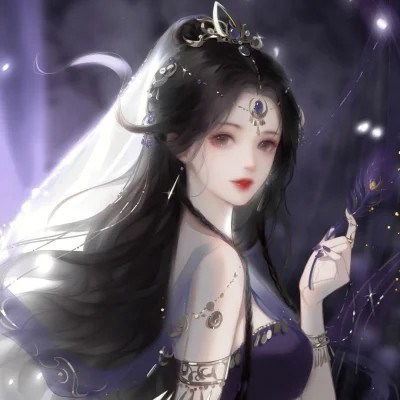 女生手绘头像唯美惊艳古风,古风头像女手绘唯美淡雅