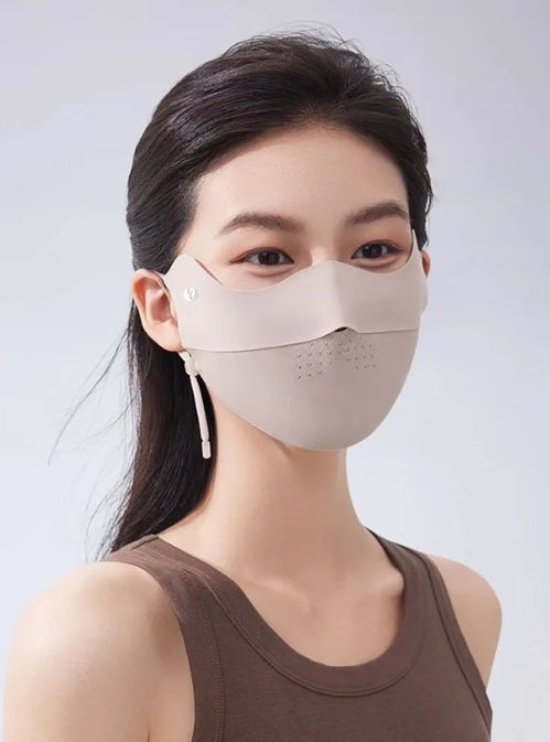 不想晒黑的进来巨显脸小的防晒口罩,男女都合适