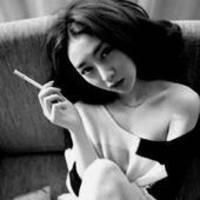 性感美女扣扣头像黑白