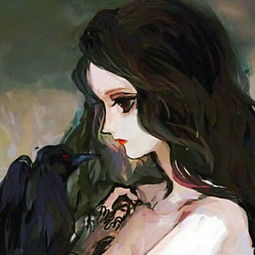 彩绘动漫女生头像