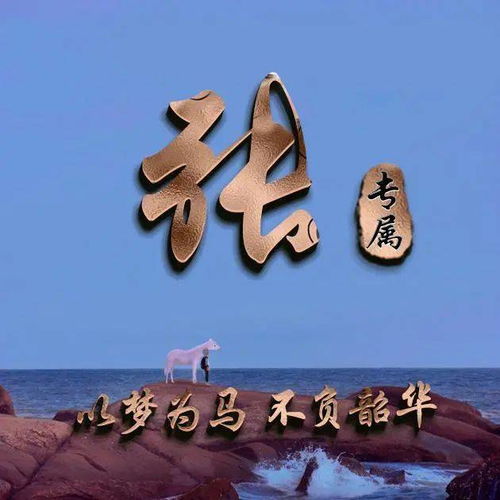 39张姓氏头像以梦为马,不负韶华,暖心励志