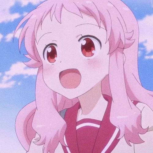 粉色系动漫女头
