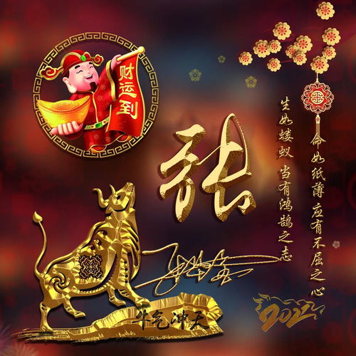 你的微信头像该换了,2021喜庆牛气冲天签名头像,请查收