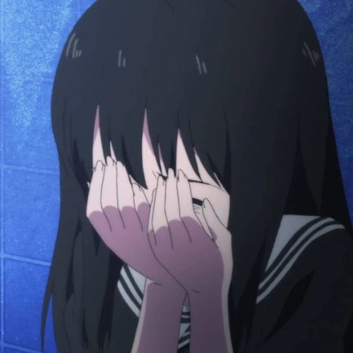 一些好看的哭泣头像
