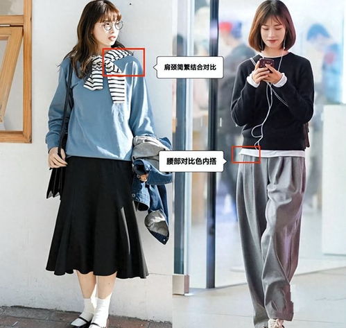 去了上海才发现,会穿的女人,卫衣从不配小黑裤,今年流行这样穿