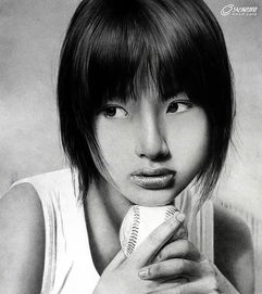 唯美女生头像素描满满的少女心