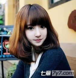 内扣短发梨花头图片夏日清爽娇俏唯美发型堆糖,美好生活研究所