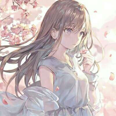 二次元女生头像图片唯美头像