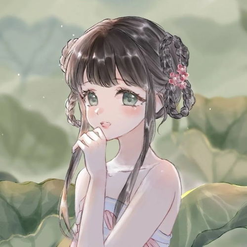 动漫女生头像人的一生是万里河山,来往无数过客