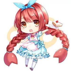 卡通女生头像星座巨蟹座