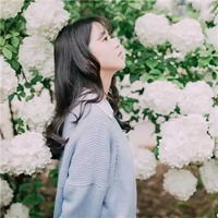 qq头像可爱萌女生侧脸侧面