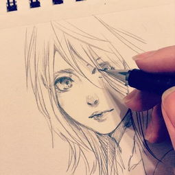 又一波绝美漫画女孩手绘,每一张画里的人儿都完美很倾城