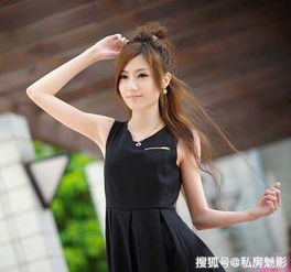 私房照,性感连衣裙美女,大秀火辣身材
