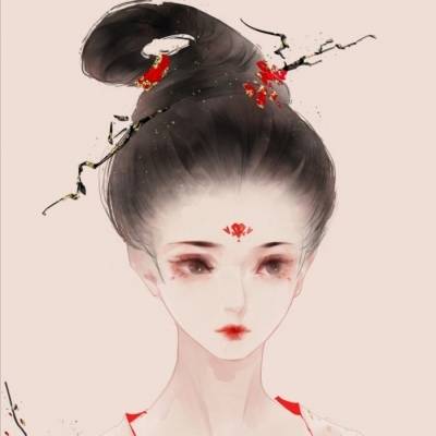 古风高冷女头像动漫女生