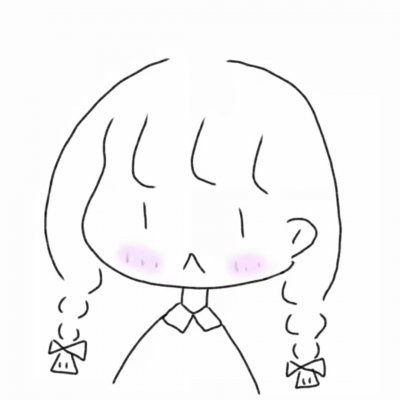 简笔画人物头像女简笔画头像女生可爱萌
