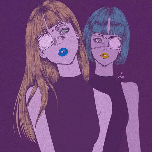 女生绿色头像个性霸气动漫女生