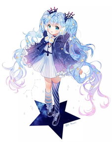 唯美少女小清新温馨星空萌治愈二次堆糖,美好生活研究所
