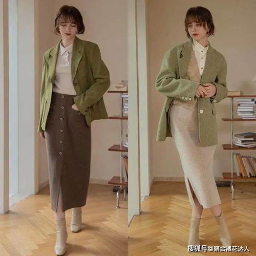 冬天别只会穿羽绒服,加厚西装外套更加干练,穿上身通勤又百搭