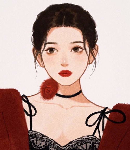 气质红衣女生头像又来了
