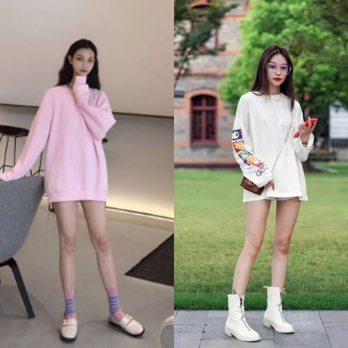 女人再懒,穿卫衣也别配阔腿裤了,春夏流行这样穿,时髦又显高